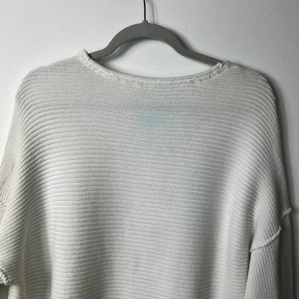 Free People La Brea Relaxed Fit Ribbed V-Neck Knit Women's size‎ small - Image 8