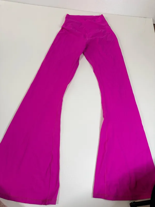 Women's pink sports leggings, size M - Image 5