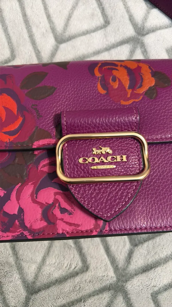 Coach Morgan Shoulder Bag Jumbo Floral Print - Image 2
