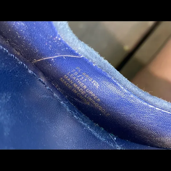 BCBGeneration Blue Suede Pumps - Image 4