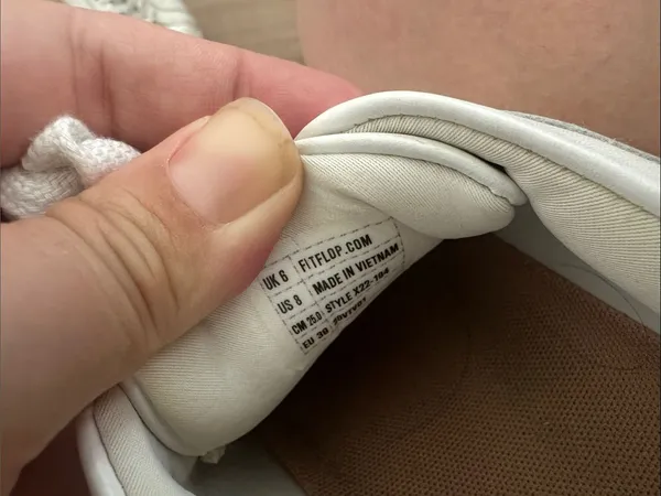 FitFlop Rally Sneaker Urban White Sz 8 - Image 8