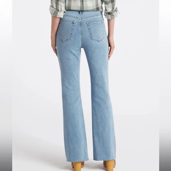 JUST USA Royalty‎ High Rise Skinny Flare Jean - Image 3