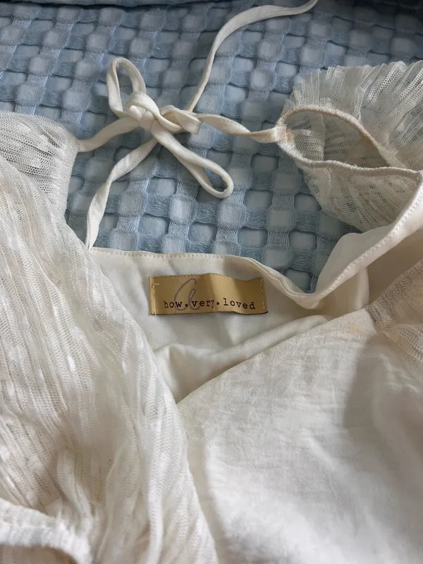 Boutique White Mini Dress - Image 4