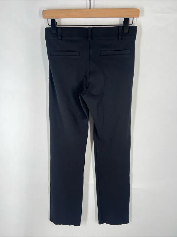 Betabrand Black Straight Leg Dress Pant Yoga Pants‎ XS Petite - Image 5
