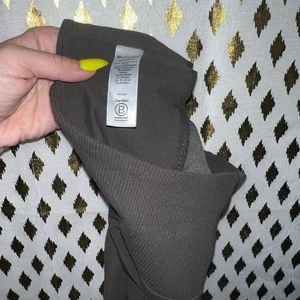 Athleta shorts ribbed bike black size XXS - Image 5