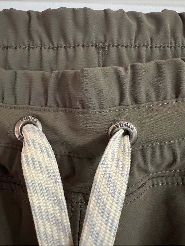 Vuori Miles Olive Drawstring Jogger Pants Size Large - Image 6