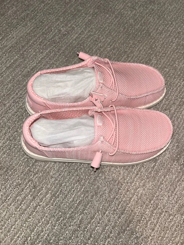 Women’s Pink Hey Dude - Image 2