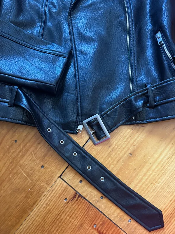Old Navy Leather Jacket - Image 3