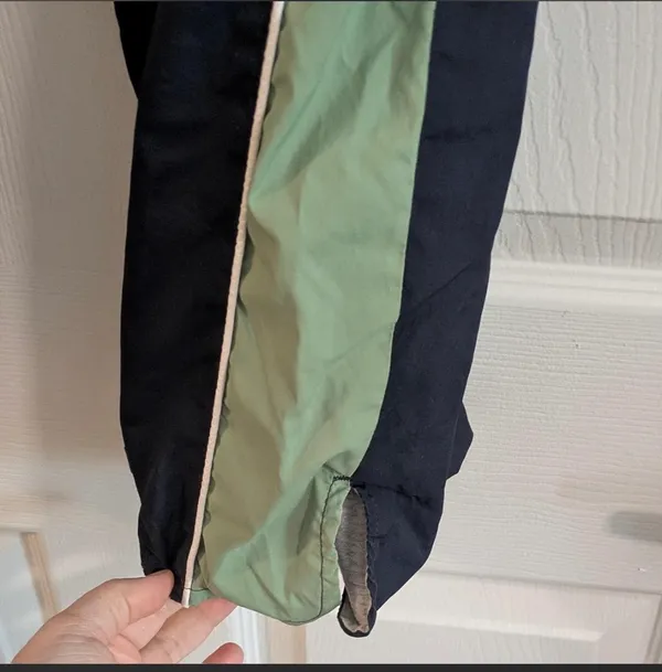 Old Navy Vintage blue and green track pants - Image 3