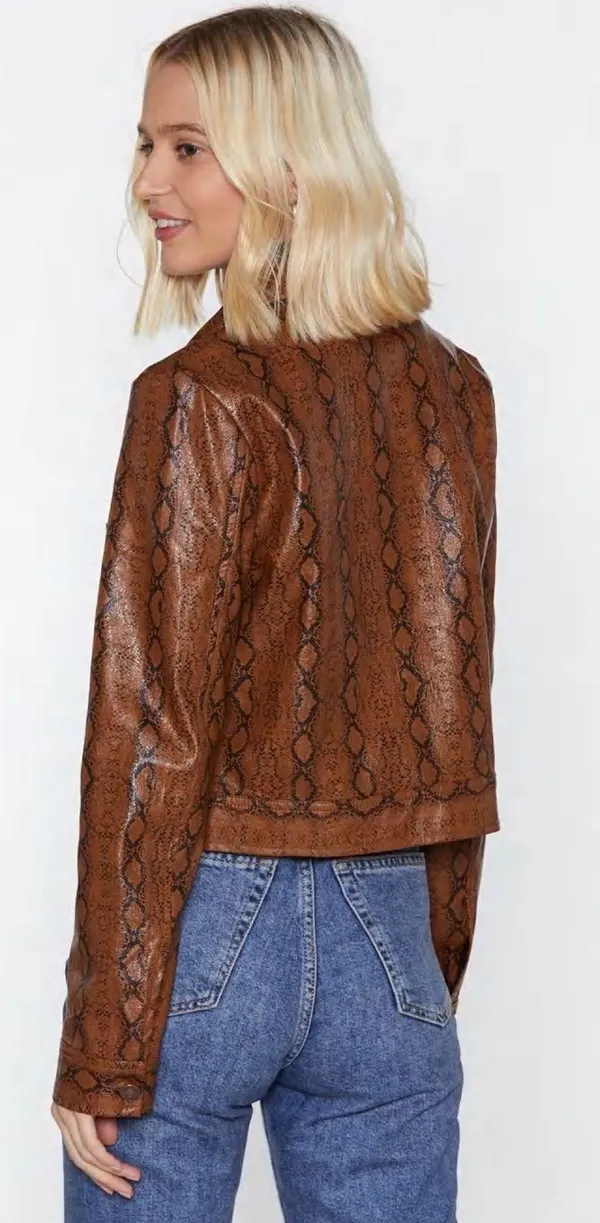 Snake Print Jacket - Image 2