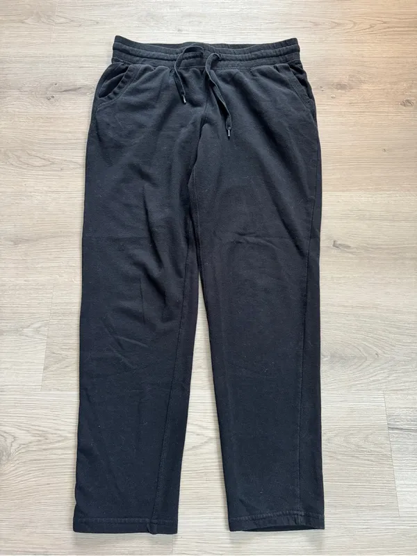 Champion Black Sweatpants with Drawstring Waist - Image 2
