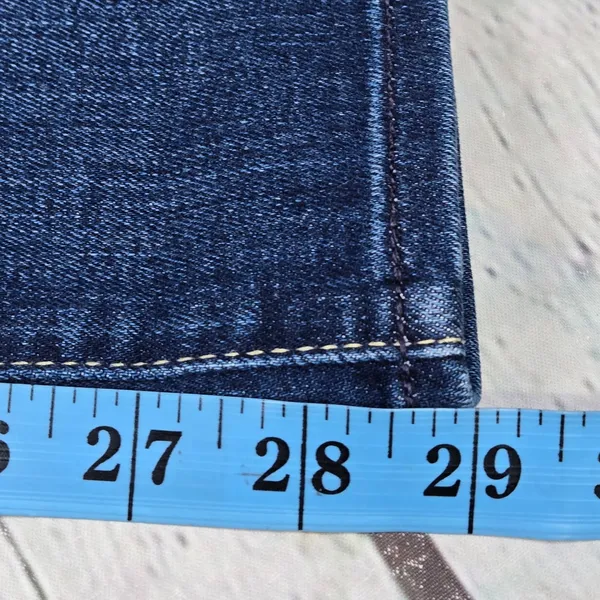 7 For All Mankind Josefina Skinny‎ Boyfriend Jeans Distressed Button Fly Size 27 - Image 10