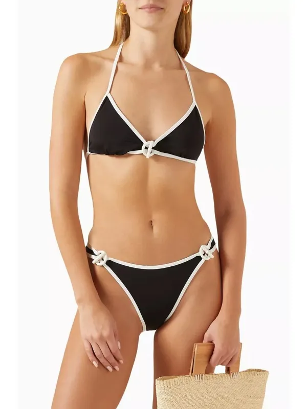 Solid & Striped Alden Bikini Bottoms in Black Small Womens Swimsuit - Image 11