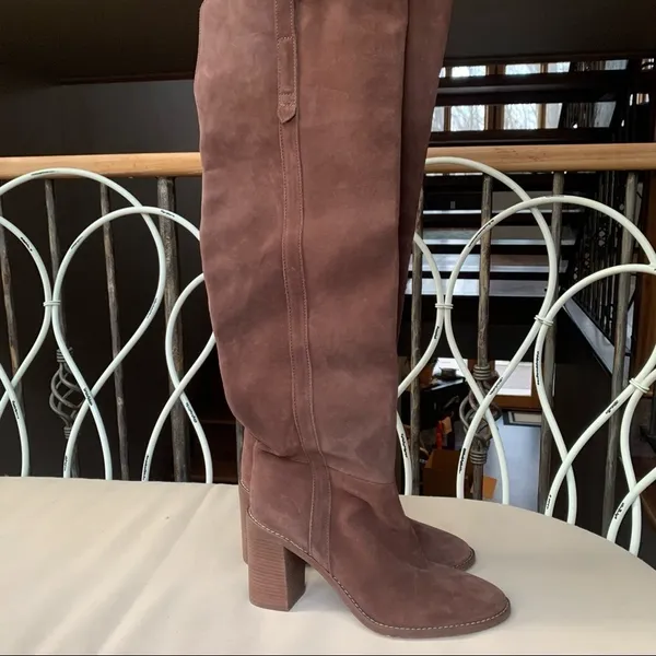 Madewell The Jimi Over-the-Knee Suede Boot in Brown Size 11‎ - Image 8