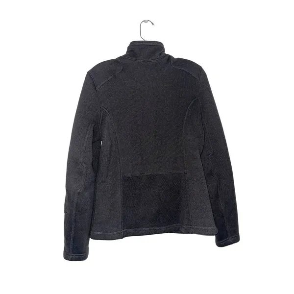 REI Rib Fleece Full Zip Mock Neck Jacket Outdoors Hiking Camping Gorpcore - Image 3