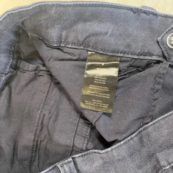 Banana Republic Flat Front Straight Legs Pants Womens Blue Size 8 - Image 5