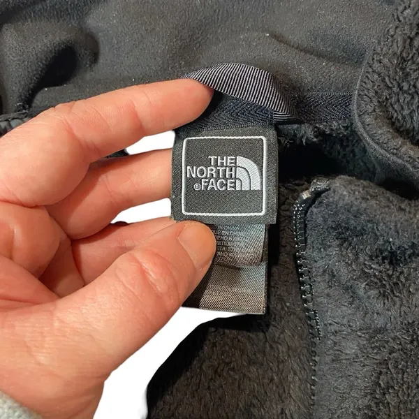 North Face Osito Jacket In Black Size Women's Medium Winter‎ Teddy Bear Preppy - Image 4