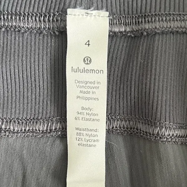 Lululemon Dance Studio Crop 25" Titanium‎ Gray Pants - Image 6