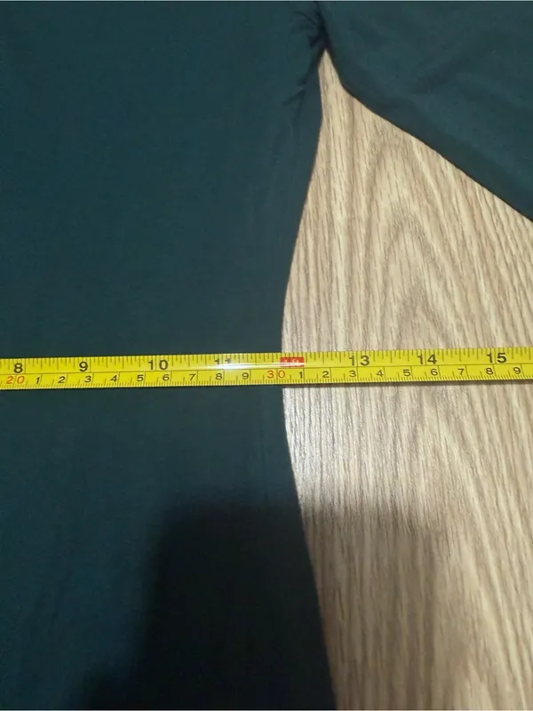 Lulu's Dark Green Long Sleeve Scoop Neck‎ Mini Dress - Image 6