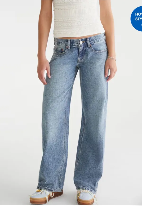 Aeropostale super low rise baggy jeans - Image 5