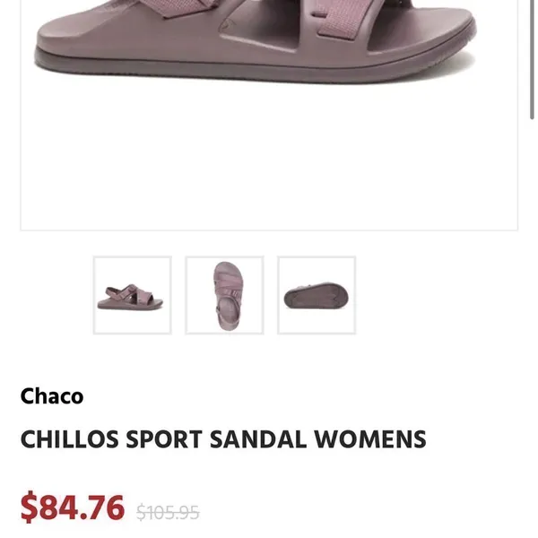 Chacos PLUM DEEP PURPLE CHILLOS SPORTS SANDAL - Image 7