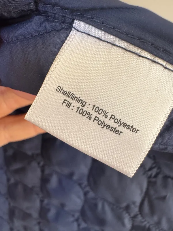 NWT Peter Millar Addison Quilted Travel Vest Navy M Medium Golf *CC customized* - Image 15