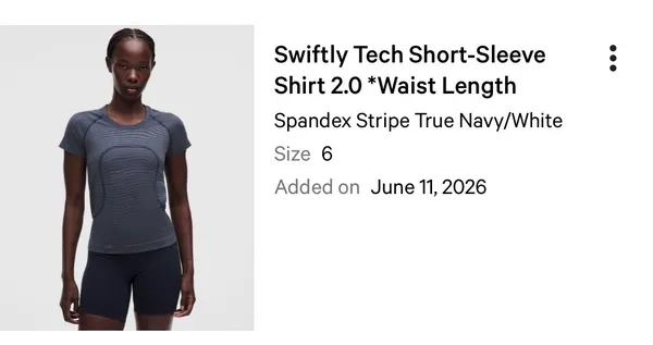 Lululemon Swiftly Short Sleeve - Image 3