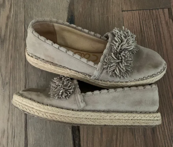 Sam Edelman Womens Issa Bistro Suede Loafers Moccasin Flat Shoe Size 5.5 - Image 3