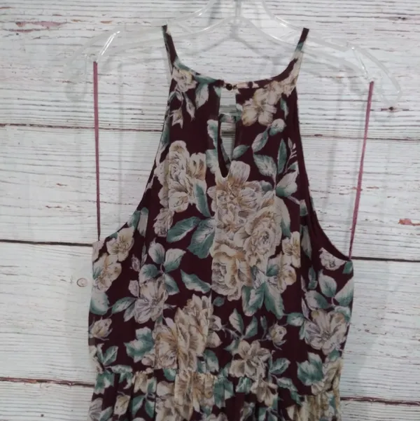 Sienna Sky Floral Midi Dress Sz L - Image 5