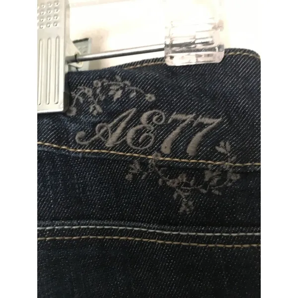 American Eagle Women's Blue Denim Jeans Pockets Size 6 - Image 9