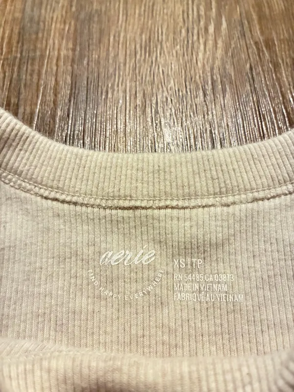 Aerie Ribbed High Neck Tank Top - Image 3
