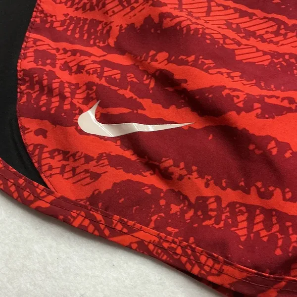 Nike Arizona Cardinals NFL Team Apparel Dri-FIT Running Shorts Red Black‎ Large - Image 3