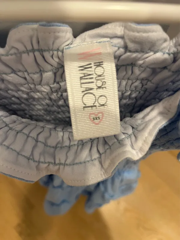 house of wallace blue sundress - Image 3