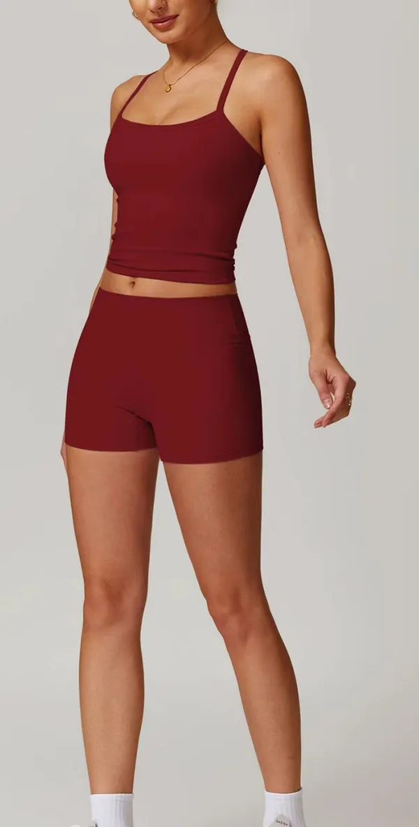 Yoga set Red - Image 3