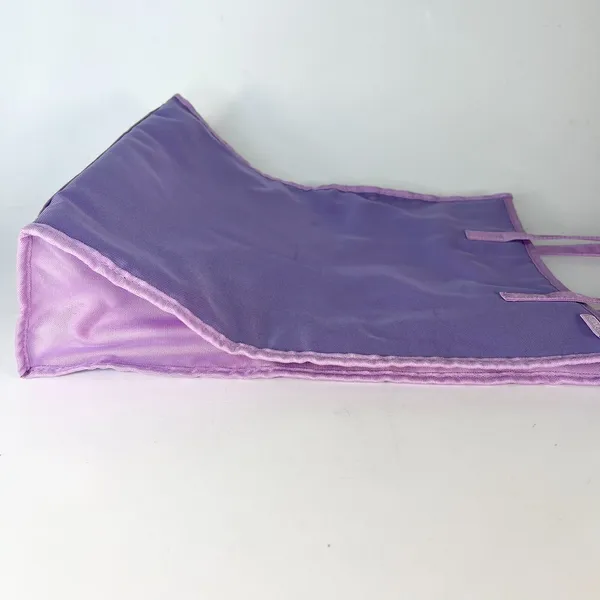 Clinique MakeUp Cosmetic Travel Carry Tote Bag Storage Lavender Purple New - Image 7