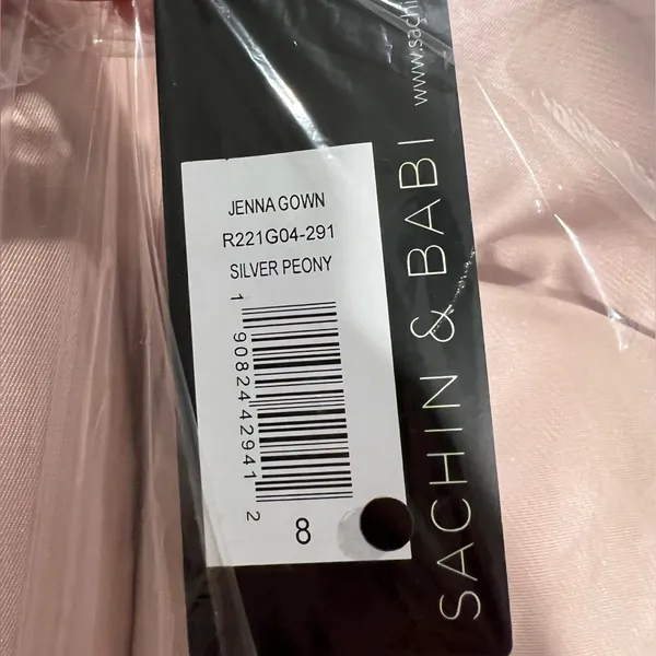 Sachin + Babi Jenna Gown Size 8 in Silver Peony Women’s High Low Dress - Image 5