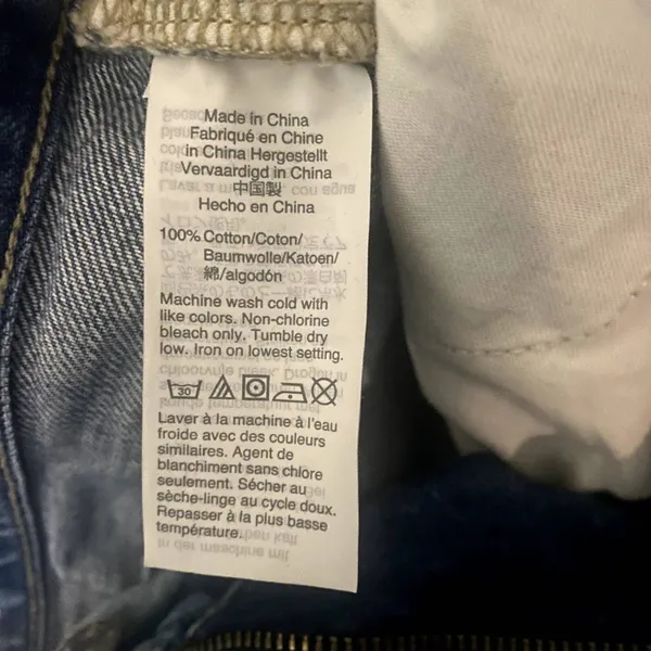 Madewell The Perfect Vintage Jean Calabria Wash‎ Ripped Distressed Denim Size 25 - Image 7