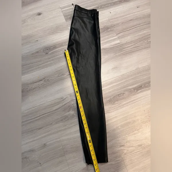 NWOT Zara Black Skinny Pants High-Waist‎ Versatile - Image 9