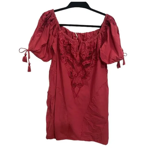✨Free People 'Sunbeat' Off-the-Shoulder Mini Dress✨ - Image 3