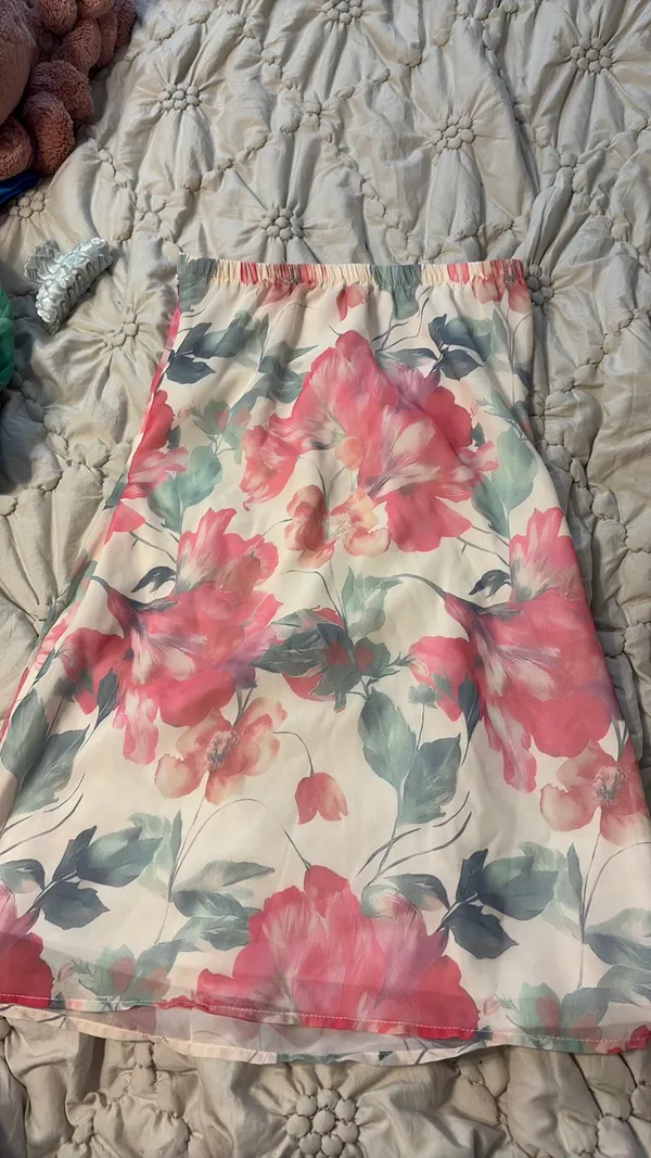 Strapless Flora Dress Multiple Size M - Image 2