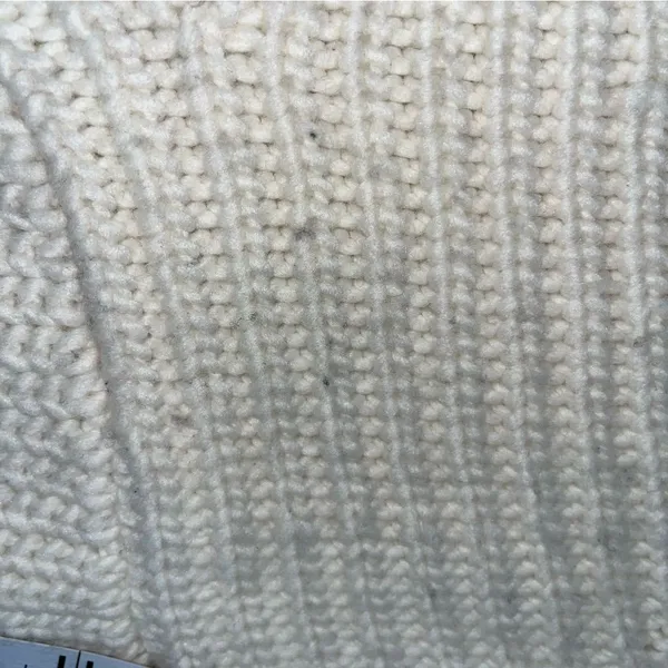 Apiece‎ Apart Cream Crewneck Wool Sweater APPROX. Size LARGE No Size Tag *FLAWED - Image 14