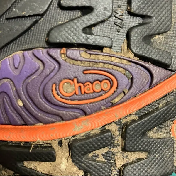 Chacos multi colored z sandals size 7 women’s‎ - Image 6