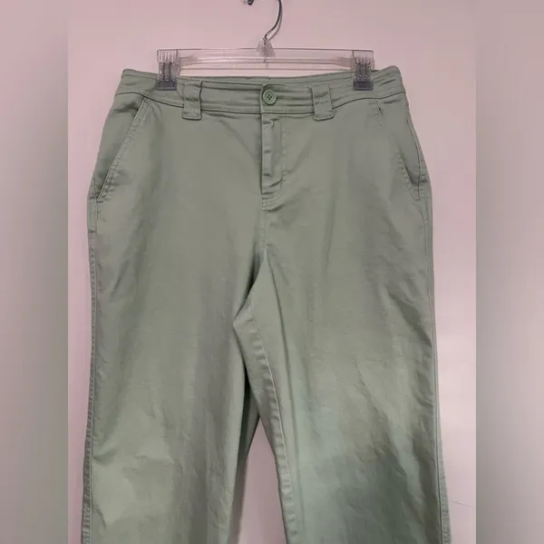 A New Day Women’s High-Rise‎ Straight Ankle Pants - Size 10 - Mint Green - Image 4