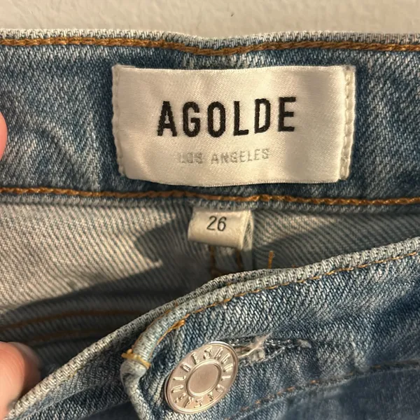 Agolde Nico High‎ Rise Slim Fit Jeans - Image 2