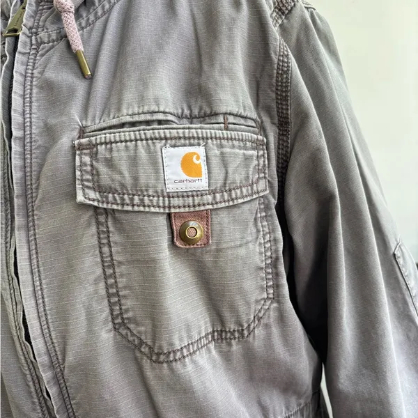 Carhartt‎ El Paso Utility Jacket medium transitional winter equestrian travel - Image 2