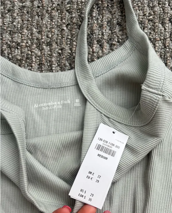 Abercrombie & Fitch soft AF rib bodysuit NWT - Image 3