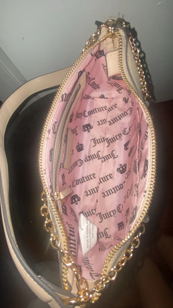 Juicy Couture Bag Shoulder Pink  - Image 3