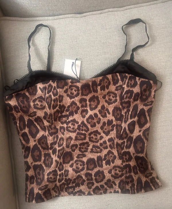 Boutique Leopard Top Multi - Image 3