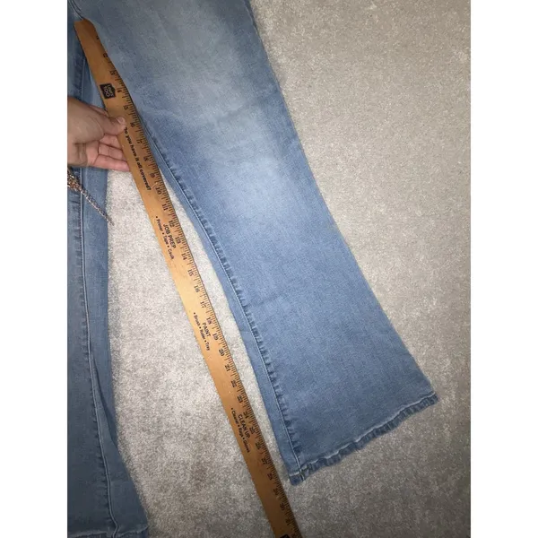 lucky brand‎ stevie high rise flare jeans 8/29 light wash - Image 8