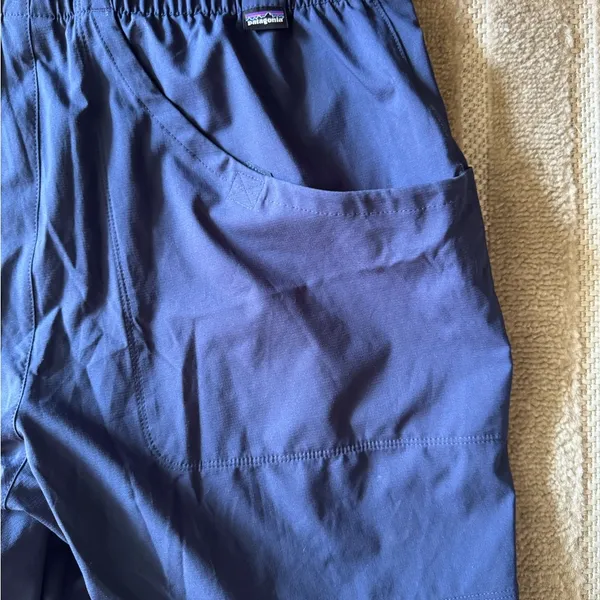 Patagonia High Spy Shorts Navy Size 8 Hiking Outdoor 6” Inseam - Image 8